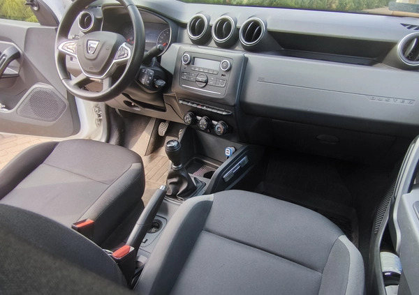 Dacia Duster cena 49500 przebieg: 68800, rok produkcji 2019 z Łaskarzew małe 379